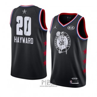 Camiseta All Star 2019 Boston Celtics Gordon Hayward NO 20 Negro