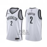 Camiseta Brooklyn Nets Blake Griffin NO 2 Association 2020 Blanco