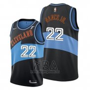 Camiseta Cleveland Cavaliers Larry Nance Jr. NO 22 Ciudad Azul