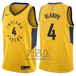 Camiseta Indiana Pacers Victor Oladipo NO 4 Statement 2017-18 Amarillo