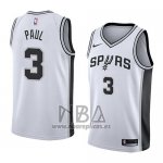 Camiseta San Antonio Spurs Brandon Paul NO 3 Association 2018 Blanco
