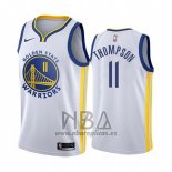 Camiseta Golden State Warriors Klay Thompson NO 11 Association 2018 Blanco