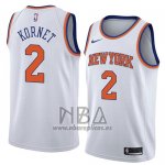 Camiseta New York Knicks Luke Kornet NO 2 Association 2018 Blanco