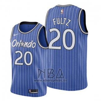 Camiseta Orlando Magic Markelle Fultz NO 20 Hardwood Classics Azul