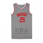 Camiseta Pelicula Bayside Morris NO 25 Gris