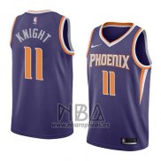Camiseta Phoenix Suns Brandon Knight NO 11 Icon 2018 Violeta