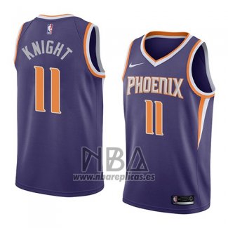 Camiseta Phoenix Suns Brandon Knight NO 11 Icon 2018 Violeta