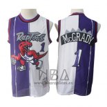 Camiseta Toronto Raptors Tracy McGrady NO 1 1998-99 Retro Violeta
