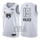 Camiseta All Star 2018 Charlotte Hornets Kemba Walker NO 15 Blanco