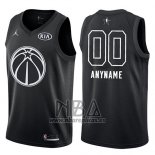 Camiseta All Star 2018 Washington Wizards Nike Personalizada Negro