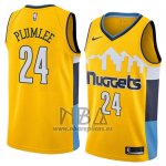 Camiseta Denver Nuggets Mason Plumlee NO 24 Statement 2018 Amarillo