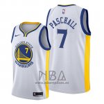 Camiseta Golden State Warriors Eric Paschall NO 7 Association 2019-20 Blanco