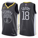 Camiseta Golden State Warriors Omri Casspi NO 18 Statement 2017-18 Gris