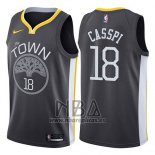 Camiseta Golden State Warriors Omri Casspi NO 18 Statement 2017-18 Gris