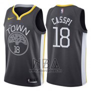 Camiseta Golden State Warriors Omri Casspi NO 18 Statement 2017-18 Gris