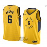 Camiseta Indiana Pacers Cory Joseph NO 6 Statement 2018 Amarillo