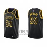 Camiseta Los Angeles Lakers Dwight Howard NO 39 Mamba 2021-22 Negro