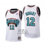 Camiseta Memphis Grizzlies Ja Morant NO 12 Historic Retro Blanco