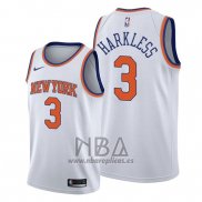 Camiseta New York Knicks Maurice Harkless NO 3 Association 2019-20 Blanco