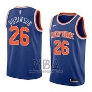 Camiseta New York Knicks Mitchell Robinson NO 26 Icon 2018 Azul