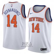 Camiseta New York Knicks Willy Hernangomez NO 14 Statement 2018 Blanco