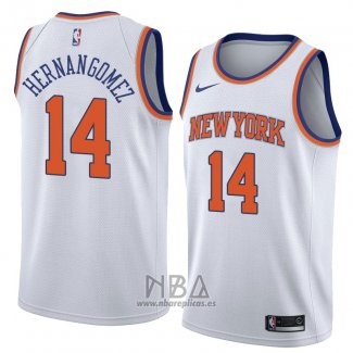 Camiseta New York Knicks Willy Hernangomez NO 14 Statement 2018 Blanco