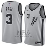 Camiseta San Antonio Spurs Brandon Paul NO 3 Statement 2018 Gris