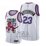 Camiseta Toronto Raptors Fred VanVleet NO 23 Classic Edition 2019-20 Blanco