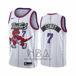 Camiseta Toronto Raptors Kyle Lowry NO 7 Classic 2019-20 Blanco