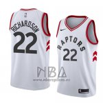 Camiseta Toronto Raptors Malachi Richardson NO 22 Association 2017-18 Blanco