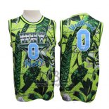 Camiseta Jordan Why Not Russell Westbrook NO 0 All Star Verde