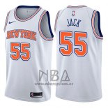 Camiseta New York Knicks Jarrett Jack NO 55 Statement 2017-18 Blanco