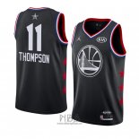 Camiseta All Star 2019 Golden State Warriors Klay Thompson NO 11 Negro