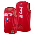 Camiseta All Star 2020 Oklahoma City Thunder Chris Paul NO 3 Rojo