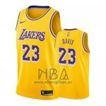 Camiseta Los Angeles Lakers Anthony Davis NO 23 Icon 2019-20 Amarillo