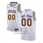 Camiseta Los Angeles Lakers Personalizada Association 2018-19 Blanco
