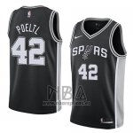 Camiseta San Antonio Spurs Jakob Poeltl NO 42 Icon 2018 Negro