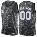 Camiseta San Antonio Spurs Personalizada Ciudad 2017-18 Blanco
