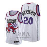 Camiseta Toronto Raptors Dewan Hernandez NO 20 Classic Edition 2019-20 Blanco