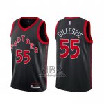 Camiseta Toronto Raptors Freddie Gillespie NO 55 Statement 2020-21 Negro