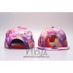 Gorra Miami Heat Snapback Rosa