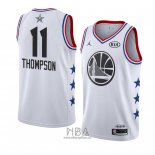 Camiseta All Star 2019 Golden State Warriors Klay Thompson NO 11 Blanco