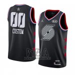 Camiseta All Star 2019 Portland Trail Blazers Personalizada Negro