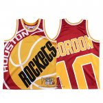 Camiseta Houston Rockets Eric Gordon NO 40 Mitchell & Ness Big Face Rojo