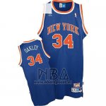 Camiseta New York Knicks Charles NO 34 Retro Azul