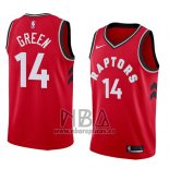 Camiseta Toronto Raptors Danny Green NO 14 Icon 2018 Rojo