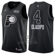 Camiseta All Star 2018 Indiana Pacers Victor Oladipo NO 4 Negro