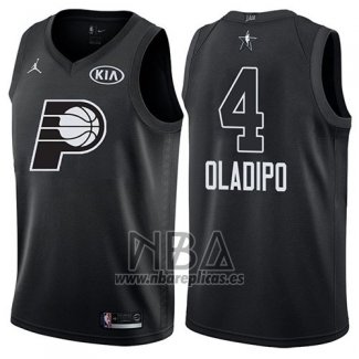 Camiseta All Star 2018 Indiana Pacers Victor Oladipo NO 4 Negro