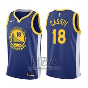 Camiseta Golden State Warriors Omri Casspi NO 18 Icon 2017-18 Azul