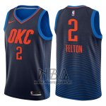 Camiseta Oklahoma City Thunder Raymond Felton NO 2 Statement 2017-18 Azul